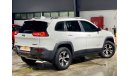 Jeep Cherokee 2014 Jeep Cherokee Trailhawk, Warranty, Service History, GCC