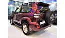 Toyota Prado VX 2003 Model!! in Maroon Color! GCC Specs