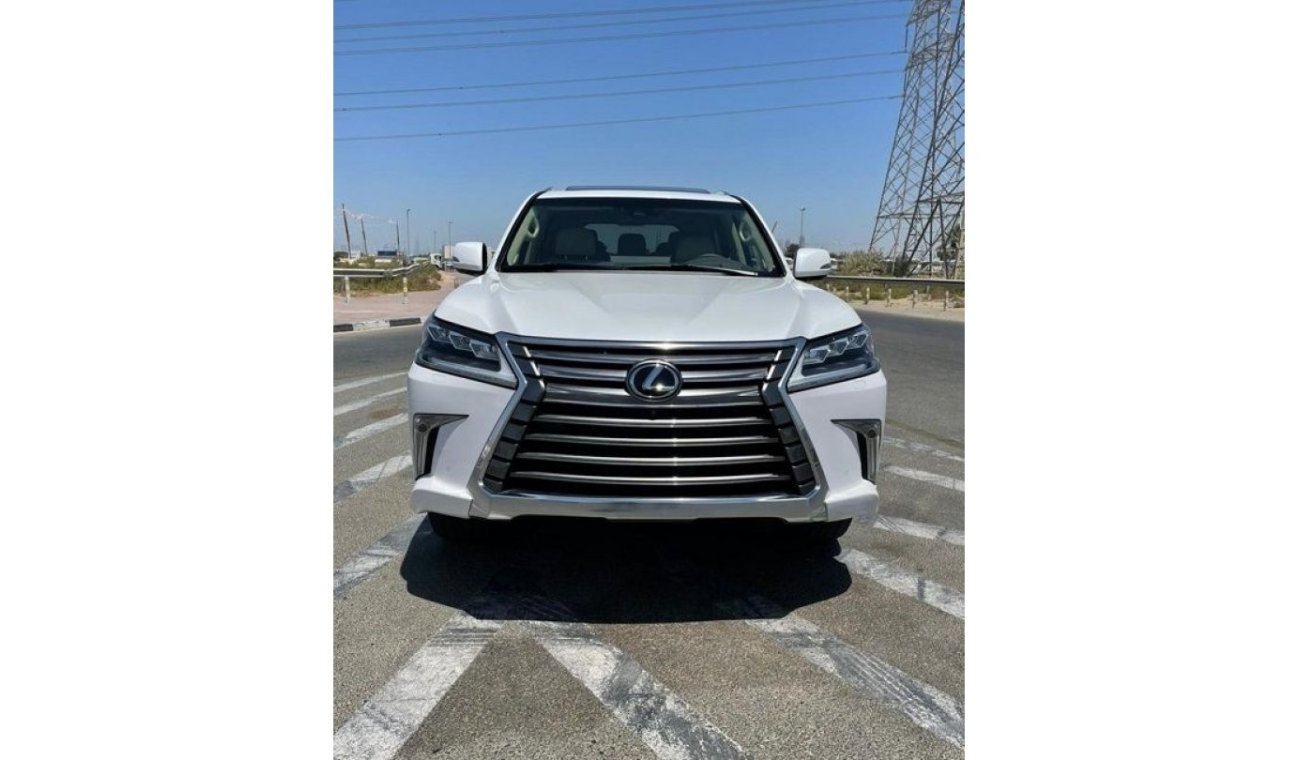 لكزس LX 570 LEXUS LX570 2017 WHITE (FRESH IMPORT)