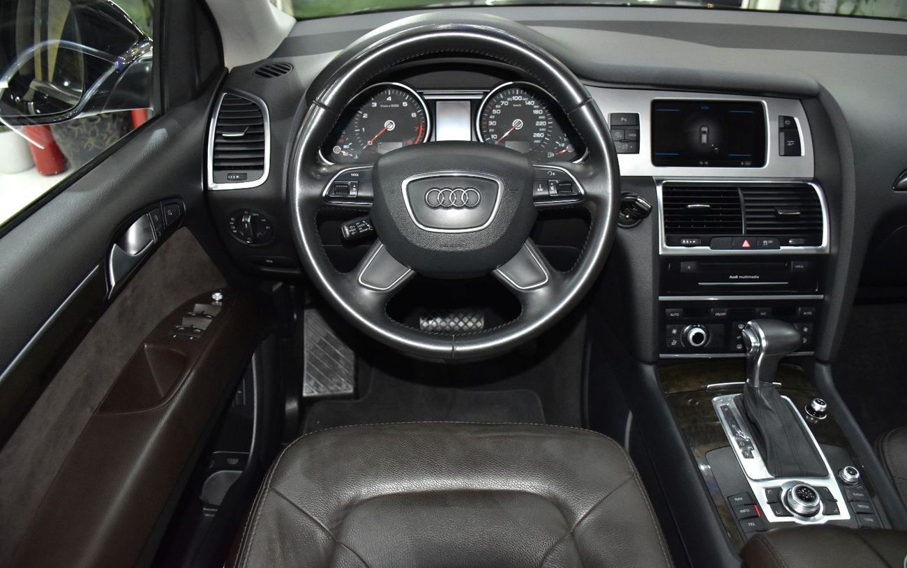 Audi Q7 EXCELLENT DEAL for our Audi Q7 35 TFSi ( 2014 Model ) in Black Color GCC Specs