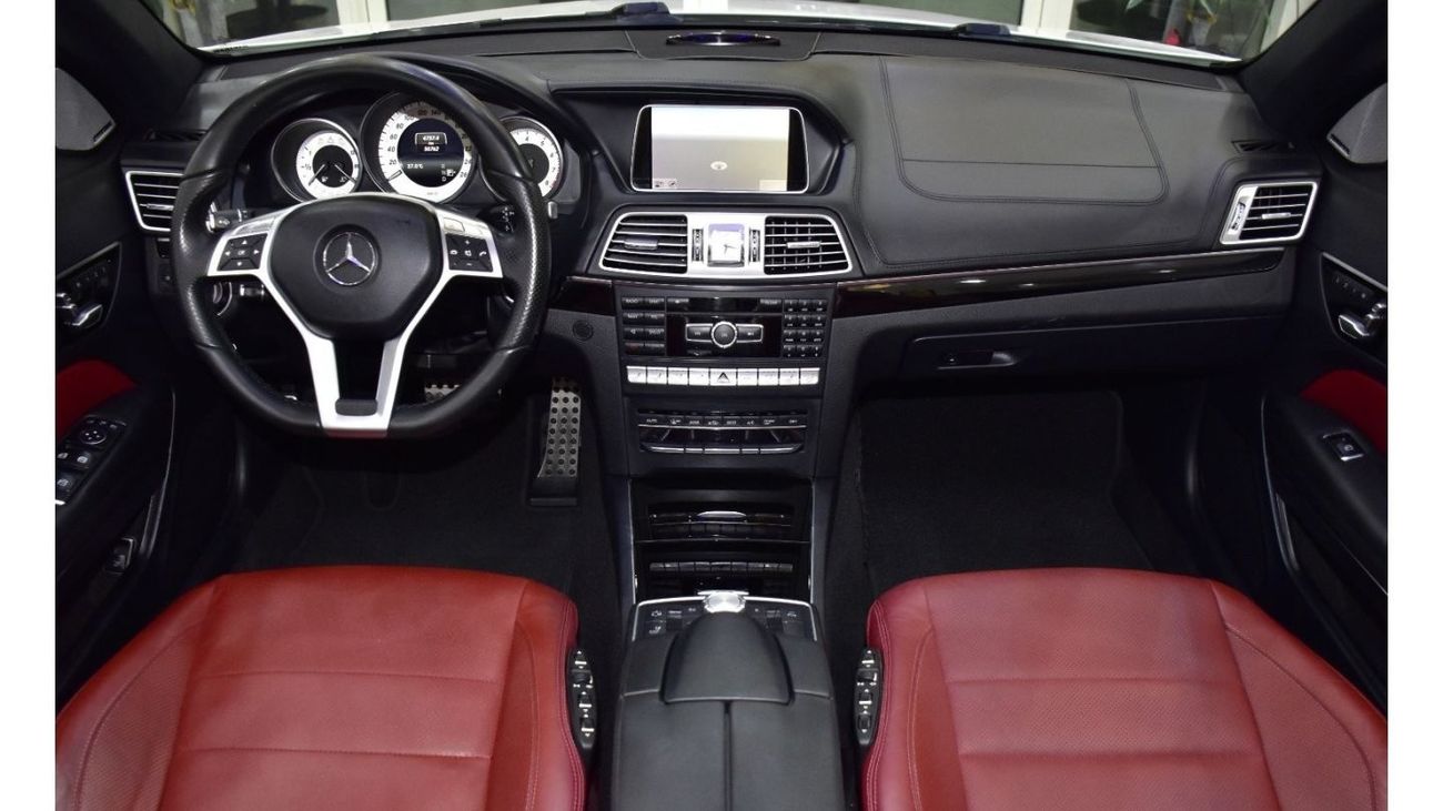 مرسيدس بنز E 400 كوبيه EXCELLENT DEAL for our Mercedes Benz E400 Convertible ( 2015 Model ) in White Color GCC Specs