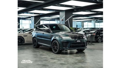 Land Rover Range Rover Sport 2022 | ZERO KM | RANGE ROVER SPORT SVR - Carbon fiber edition | matt green | warranty