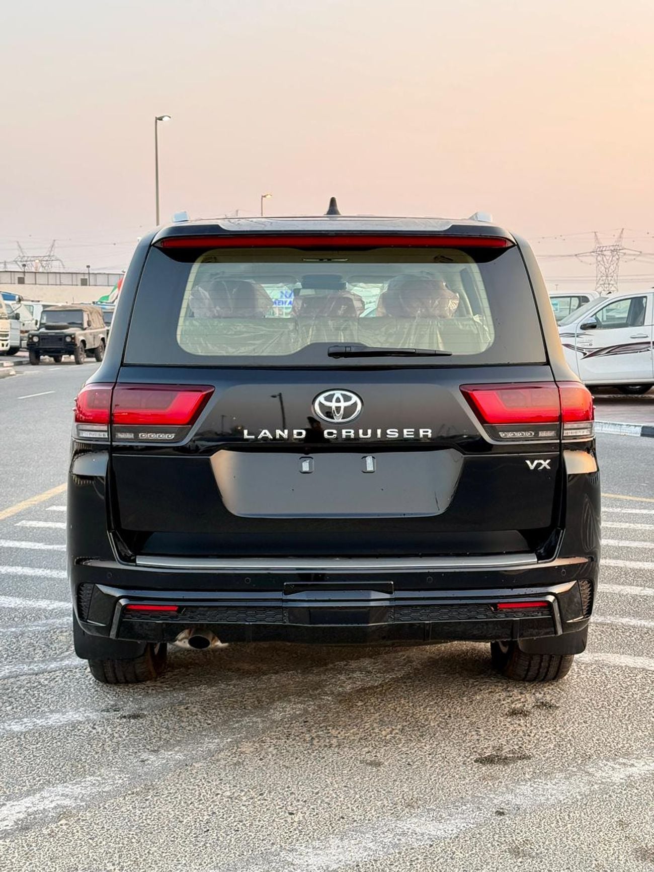 تويوتا لاند كروزر VXR Toyota Land Cruiser VX 4.0L 2026 Black