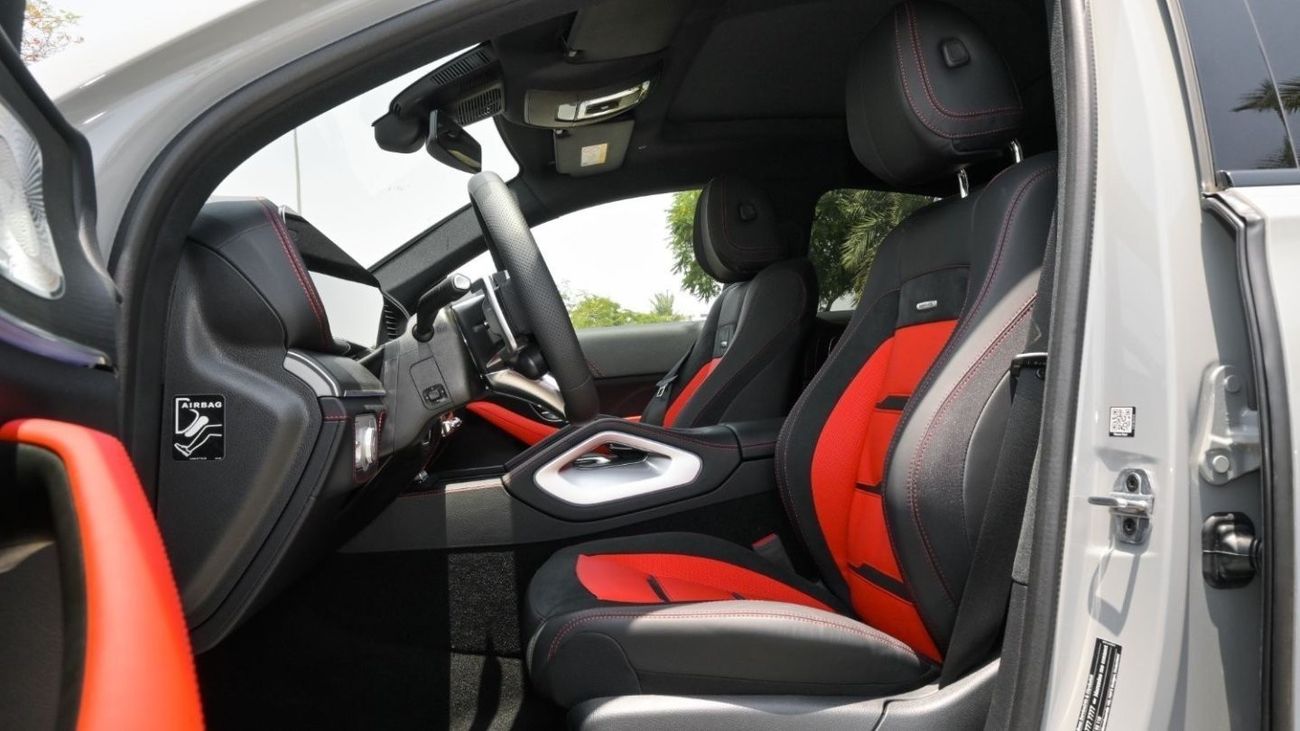 مرسيدس بنز GLE 53 Mercedes-Benz GLE53 AMG Coupe, Luxury Wood Interior, New Facelift | Alpine Grey | 2024