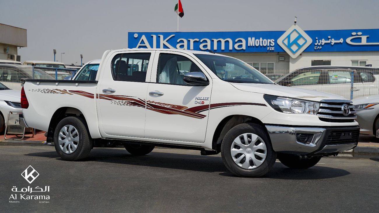 Toyota Hilux GL 2.4L | D-4D | Manual Transmission | RWD | Bed Liner | AC/Heater