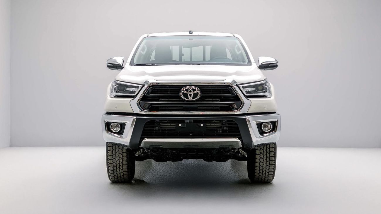 تويوتا هيلوكس 2025 Toyota Hilux DV DC 2.4L AT Diesel (White)