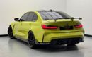 BMW M3 Competition 3.0L 2021 BMW M3 Competition, 1 Year Warranty, BMW Service History, GCC