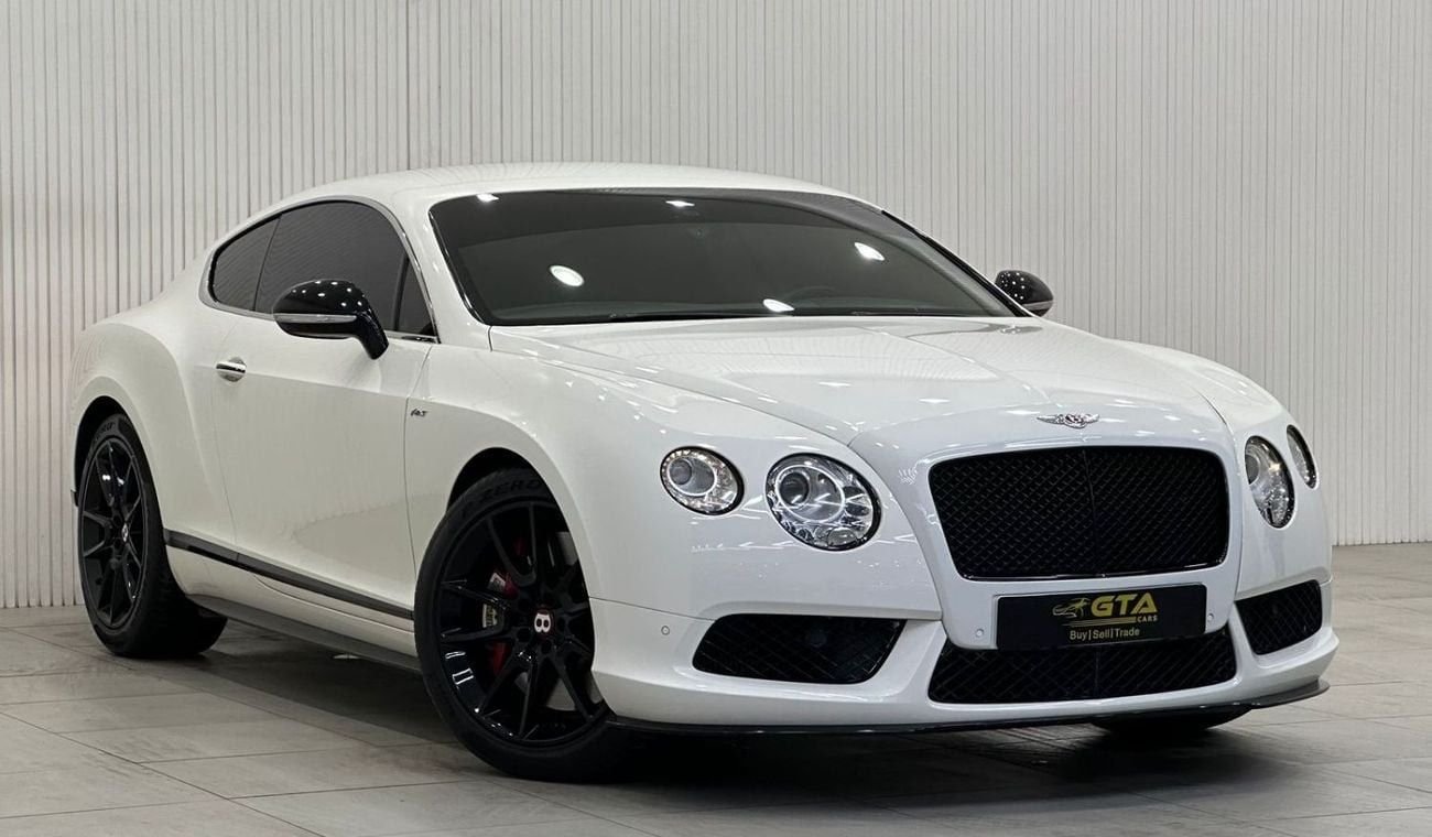 Bentley Continental GT V8s 2015 Bentley Continental GT V8s, Service History, Excellent Condition, GCC Specs