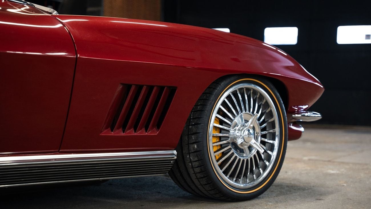 شيفروليه كورفت LS3, SRIII Tubular Chassis, Baer 6P Brakes, Pro Touring Restomod