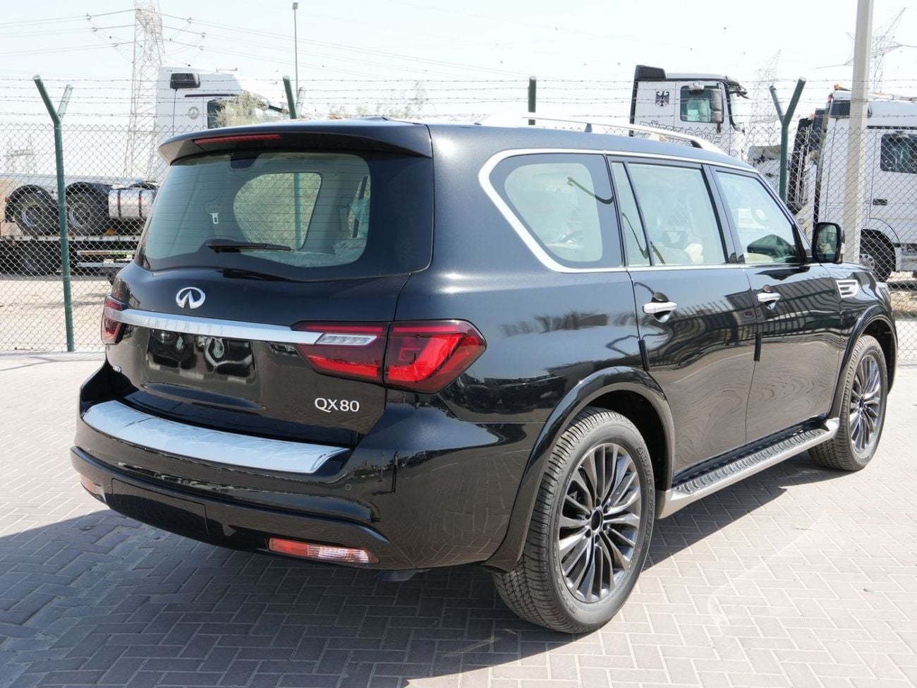 إنفينيتي QX80 2024 INFINITI QX80 LUXURY SENSORY PROACTIVE 5.6L V8 4WD 8-SEATS BRAND NEW 0KM