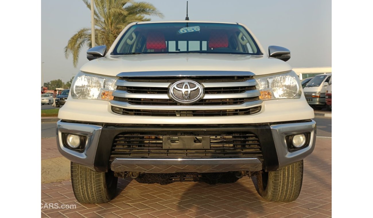 تويوتا هيلوكس 2.7L Petrol, M/T, Diamond Leather Seats With Chrome Mirror / 4WD (LOT # 4490)