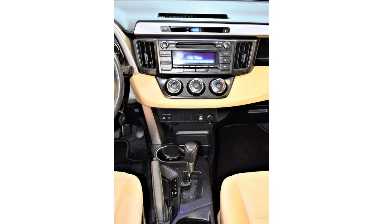 تويوتا راف ٤ AMAZING! Toyota RAV 4 EX 2016 Model! Black Color! GCC Specs