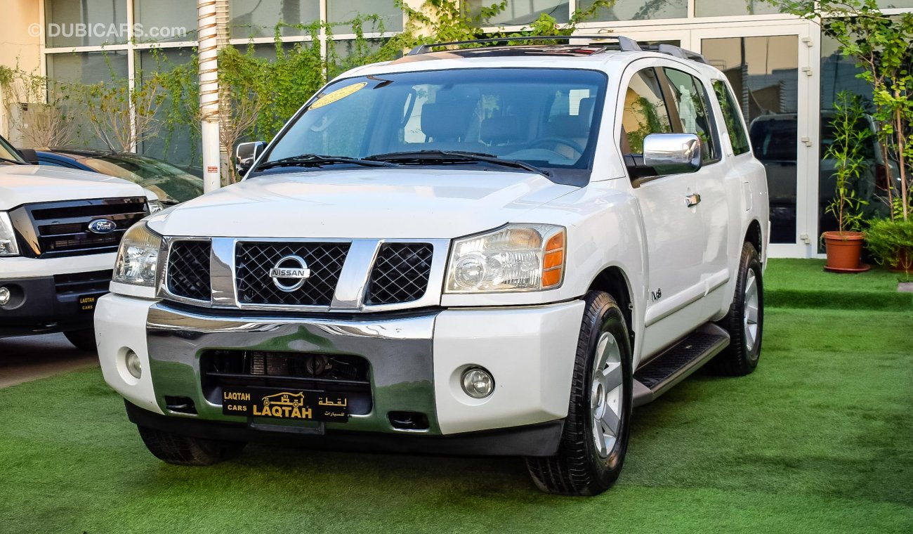 Nissan Armada Gulf - number one - leather slot - rear wing in excellent condition