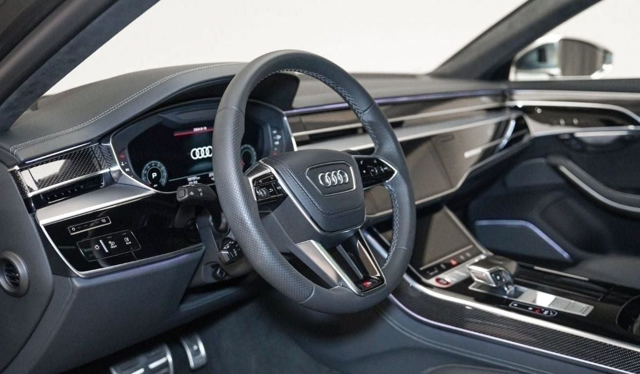 Audi S8 TFSI quattro 4.0L Special Offer | AED 6,038 PM | Up to 3 Years Unlimited Warranty | 2023 Audi A8 S8