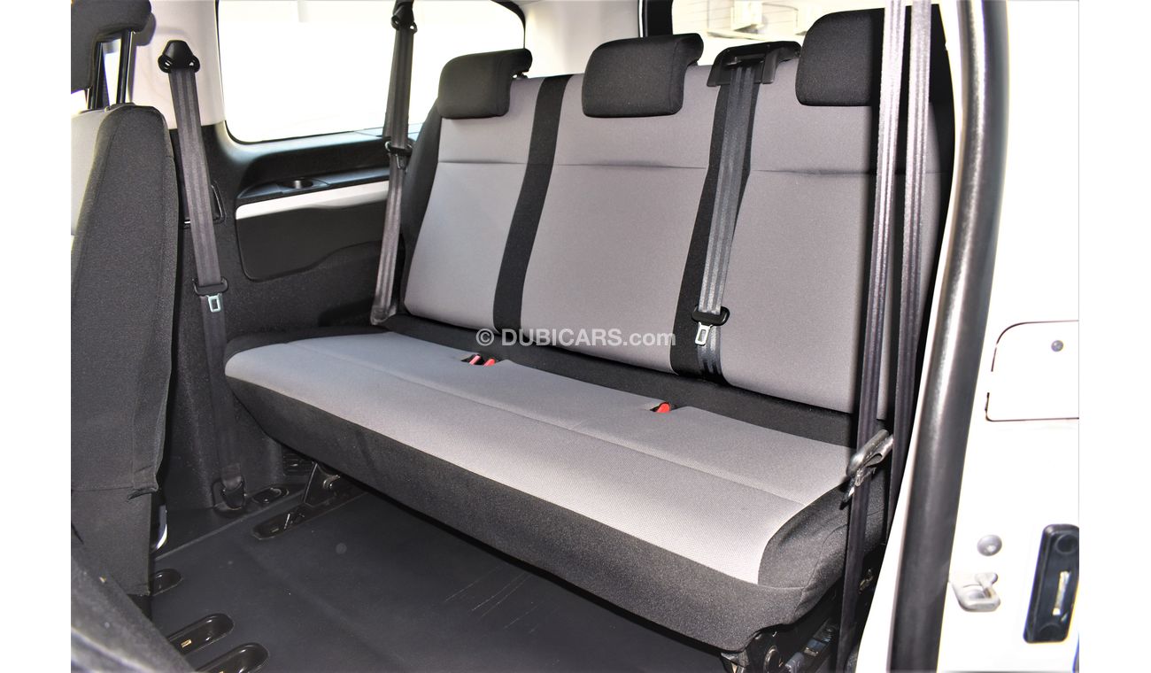 Peugeot Expert AED 910 PM | 2.0L L3 AT 9STR VAN GCC DEALER WARRANTY