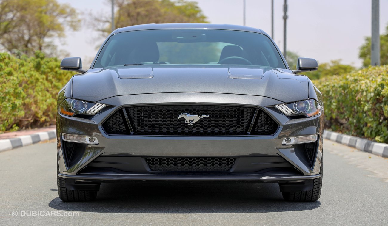 Ford Mustang GT Premium, 5.0 V8 GCC, 0km w/ 3Yrs or 100K km WTY + 60K km SERV @ Al Tayer