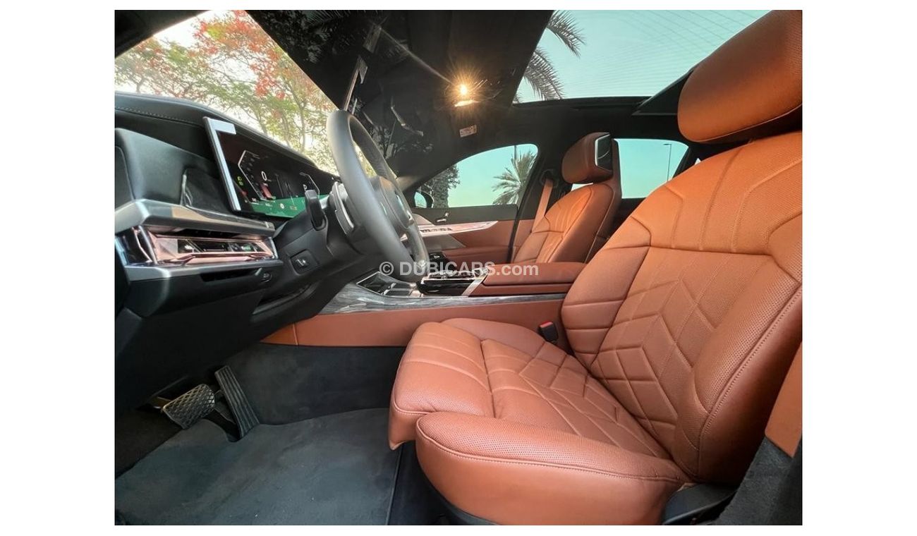 BMW 740Li BME 740i Luxury Pure Excellence 2023 GCC UNDER WARRANTY SERVICE CONTRACT