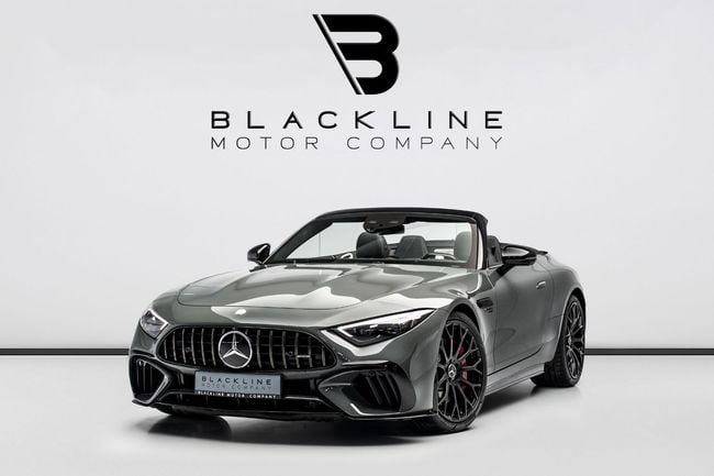 Used 2024 Mercedes Benz SL55 AMG 4MATIC+ for sale in UAE | Verified Second Hand Mercedes Benz SL55 AMG 4MATIC+ Price