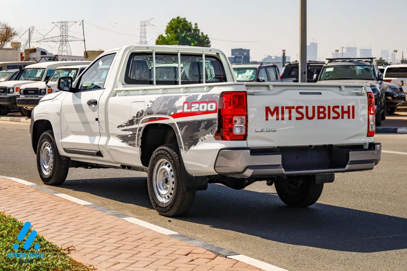 ميتسوبيشي L200 2026 Single Cabin GL | 2.4L Turbo DSL | 5-Speed MT | 4WD | Heavy-Duty Workhorse