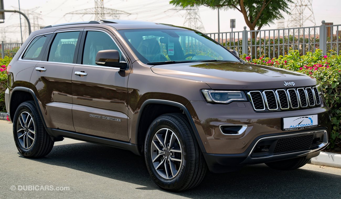 Jeep Grand Cherokee Limited V6 3.6L , 0Km , GCC , 2021 , W/3 Yrs or 60K Km WNTY @Official Dealer