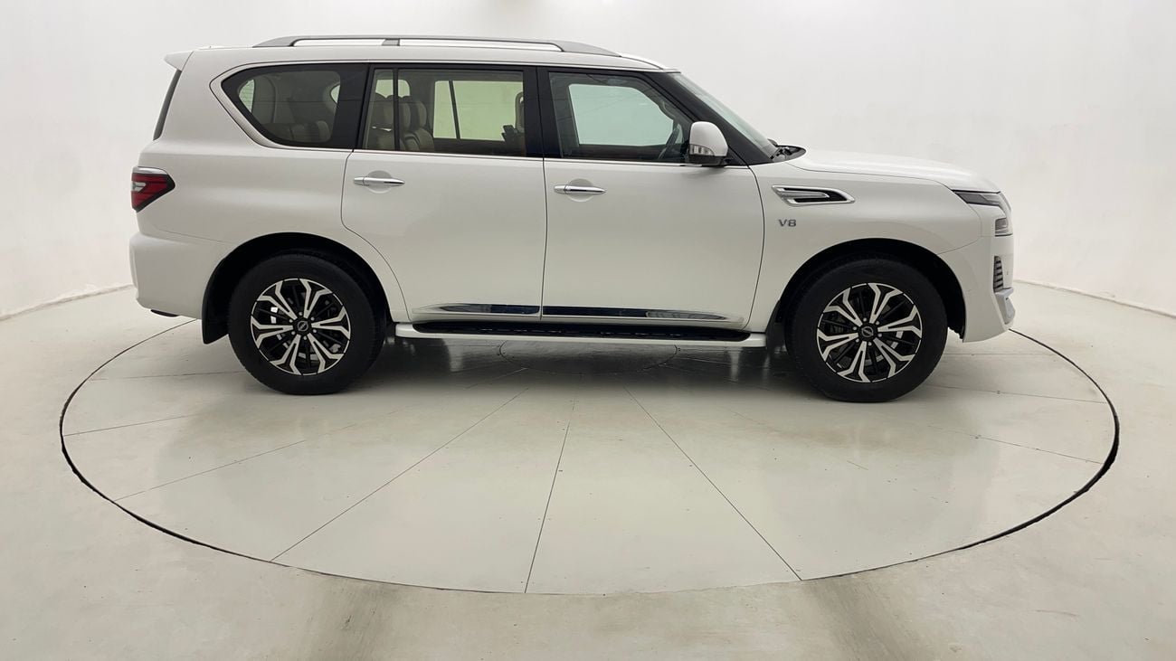 Nissan Patrol LE Titanium 5.6L 2022 LE TITANIUM | AED 2743/Month | 0 DP | 30 Day Return | Warranty | Service Histo
