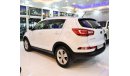 كيا سبورتيج ORIGINAL PAINT ( صبغ وكاله ) KIA Sportage 2014 Model! White Color! GCC Specs