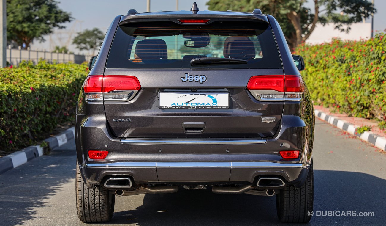 Jeep Grand Cherokee Summit 4X4 V6 3.6L GCC , 2021, 0Km , Saddle Brown Interior , W/3 Yrs or 60K Km WNTY @Official Dealer