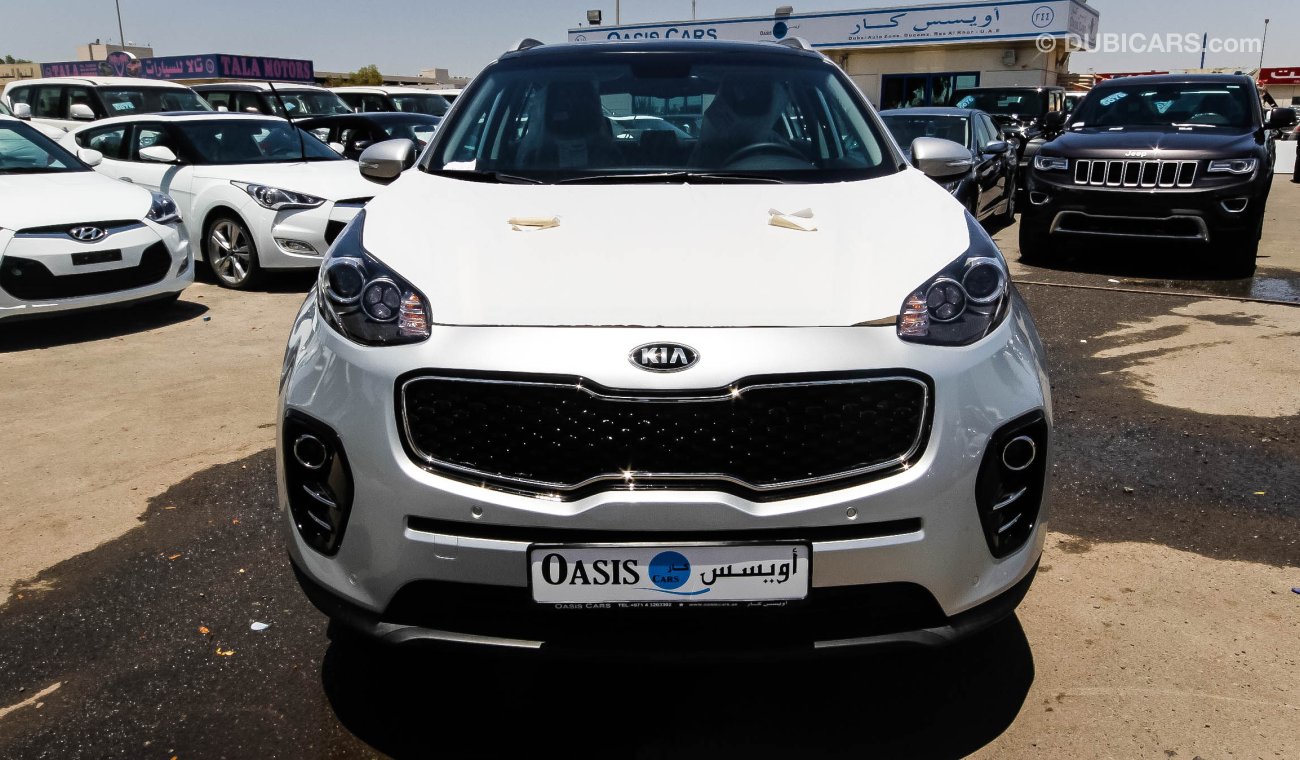 Kia Sportage with panoramic sunroof