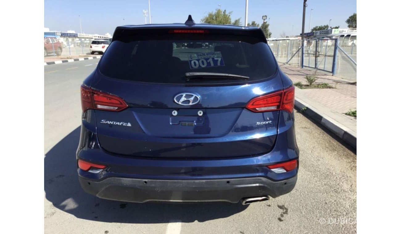 Hyundai Santa Fe HYUNDAI SANTAFE SPORT 2018 BLUE