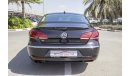 فولكس واجن CC VOLKSWAGEN CC -2014 - GCC - ZERO DOWN PAYMENT - 960 AED/MONTHLY - 1 YEAR WARRANTY