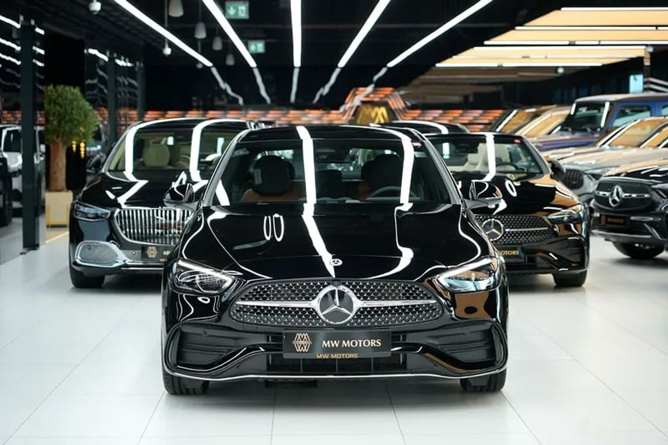 مرسيدس بنز C 200 C 200 | GCC 0km | Agency Warranrty | AMG Package