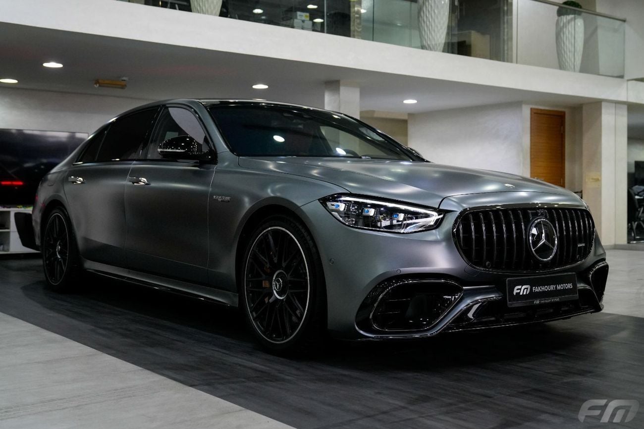 مرسيدس بنز S 63 AMG E PERFORMANCE EDITION 1