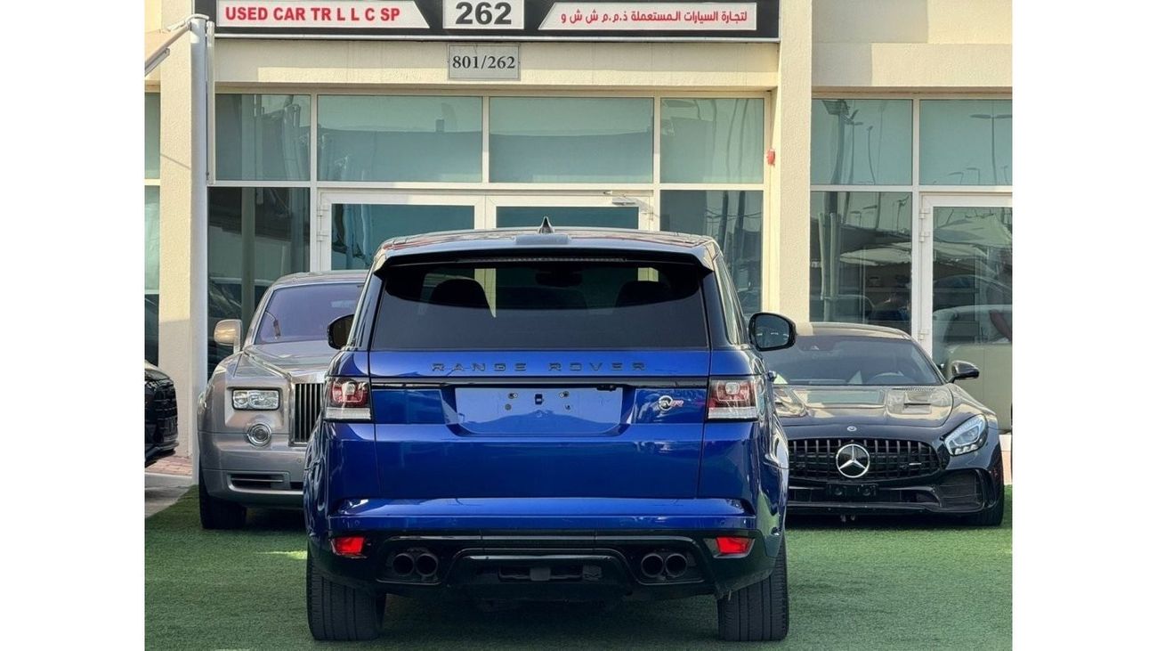 Land Rover Range Rover Sport RANGE ROVER SPORT SVR 2017 Canada specs full option Original paint zero accidents Clean title