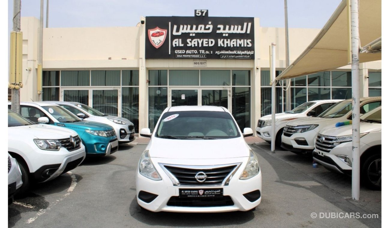 Nissan Sunny SV ACCIDENTS FREE - GCC - ORIGINAL PAINT - PERFECT CONDITION INSIDE OUT