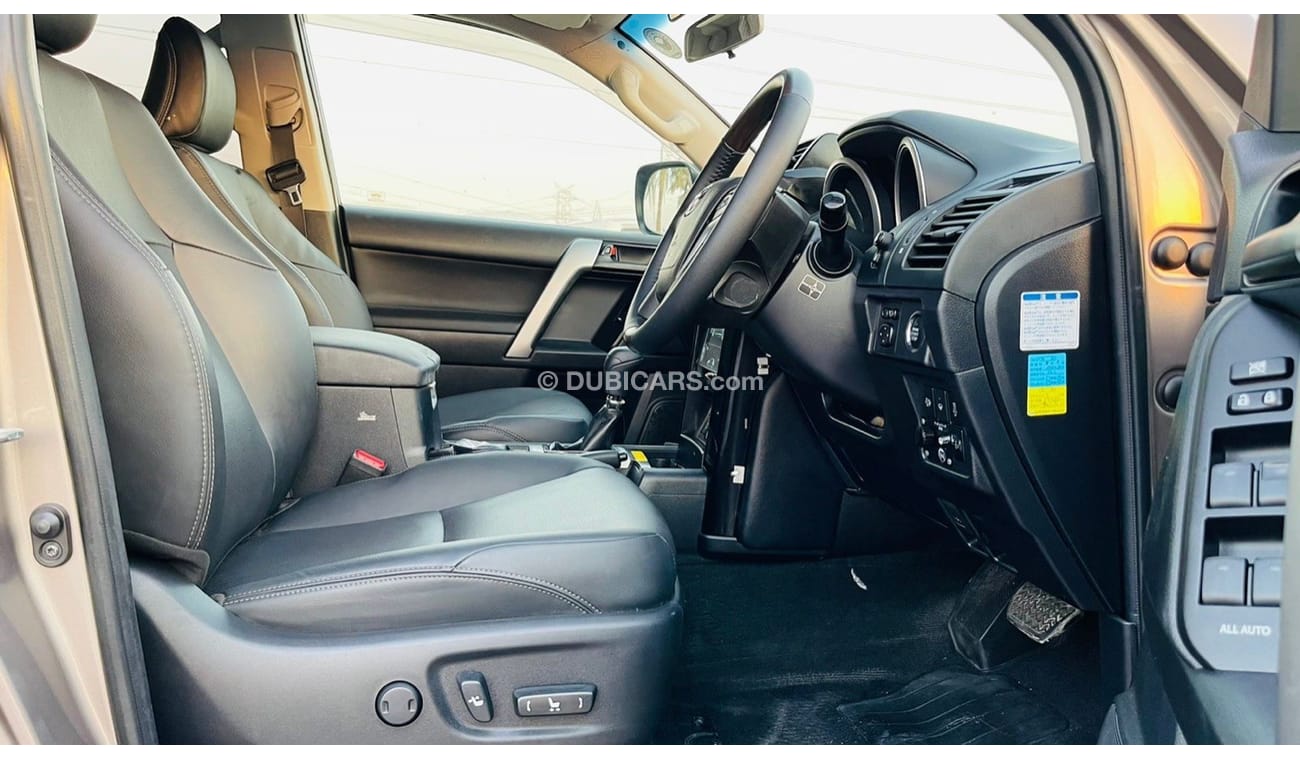 Toyota Prado 2017 Shape 2021 2.8L AT 4WD Push Start Diesel [RHD] Leather Electric Seats Premium Condition