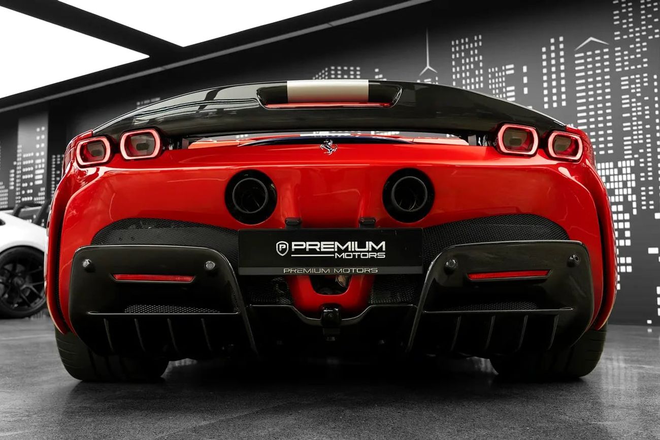 فيراري SF90 ستراديل FERRARI | SF90 STRADDLE | ASSETTO FIORANO | 2022MY | DEALER WARRANTY + SERVICE CONTRACT