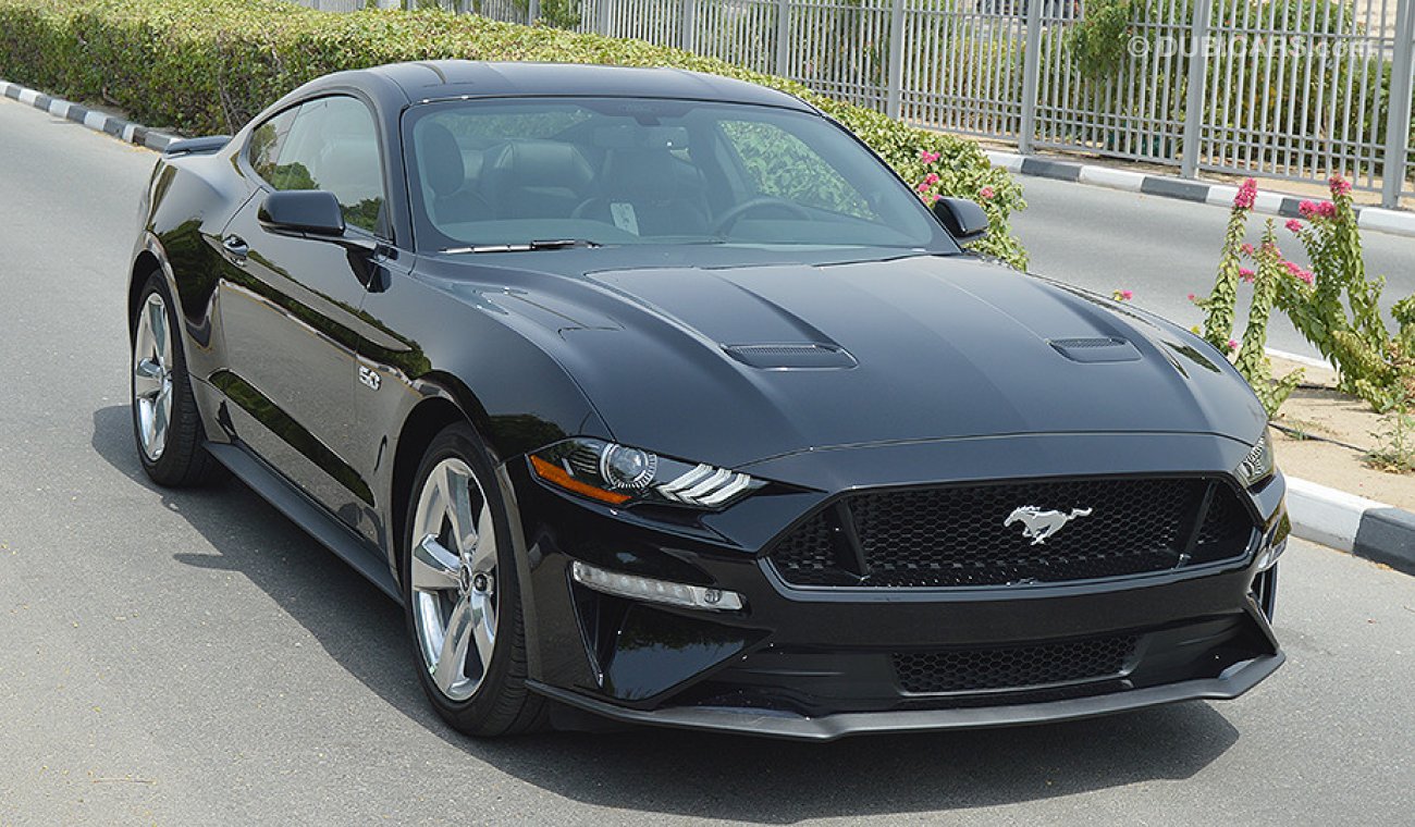 Ford Mustang GT Premium 2018, 5.0L V8 GCC, M/T, 0km with 3 Years or 100K km WRNTY, 60K km Service at Al Tayer