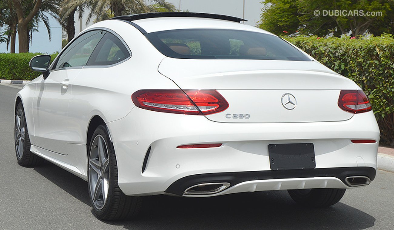 Mercedes-Benz C 250 Coupé, 2.0L, 4cyl Turbo, GCC Specs with 2 Years Unlimited Mileage Warranty