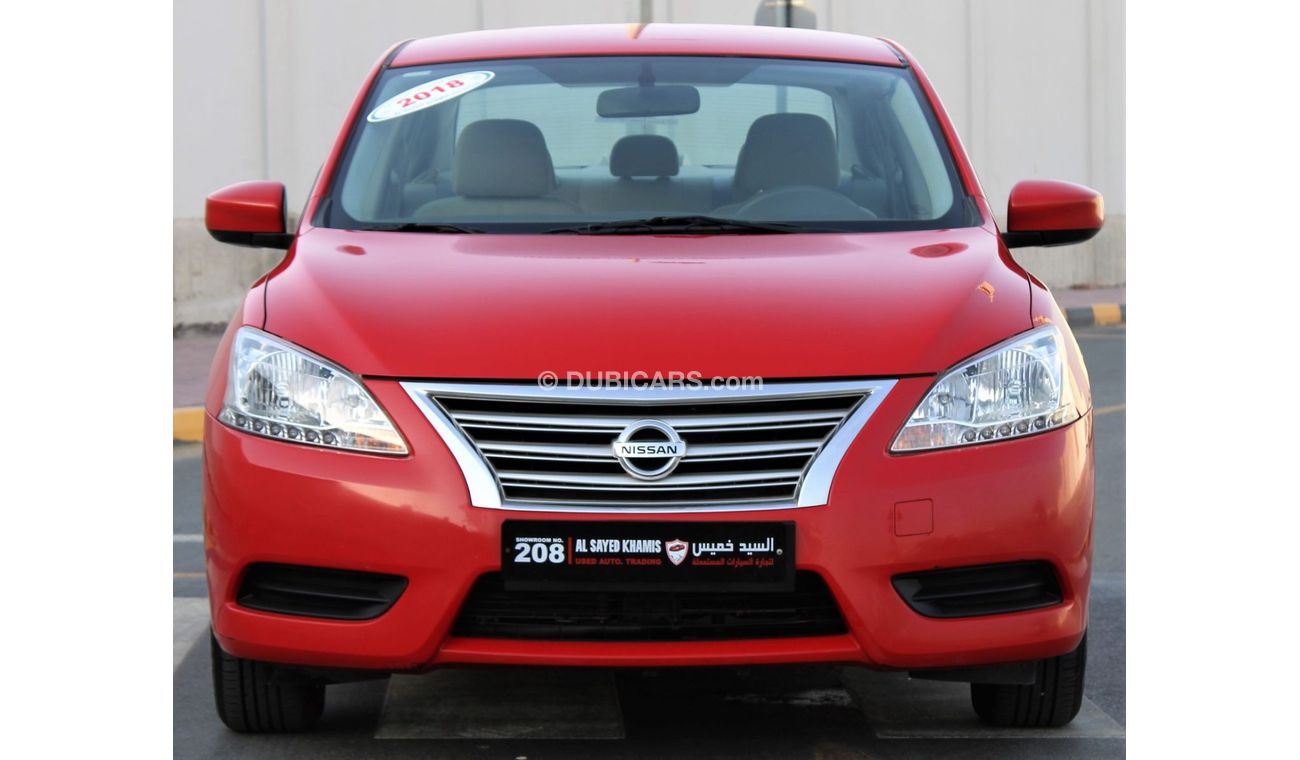 Nissan Sentra Nissan Sentra 2018 GCC No. 2 in excellent condition without accidents, very clean from inside and ou