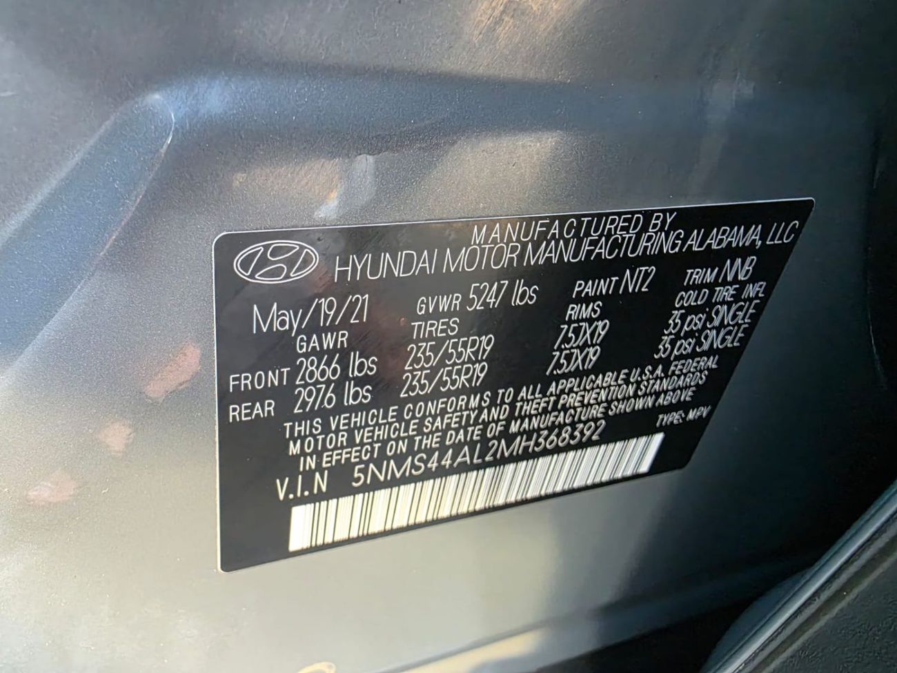 Hyundai Santa Fe limited 2.4T Panoramic Roof , 360 camera and Auto parking sensors