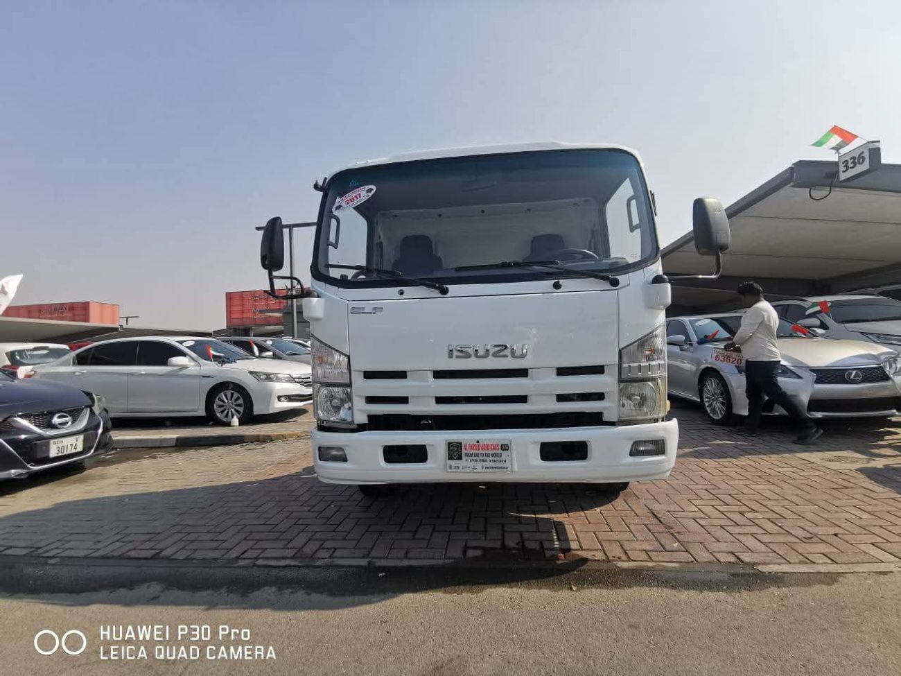 Isuzu NPR in very good condition.