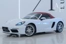 Porsche 718 Boxster Std 2.0L A/T 2022 Porsche 718 Boxster, Warranty, Sport Chrono Package, Very Low Kms, Excellent Condi