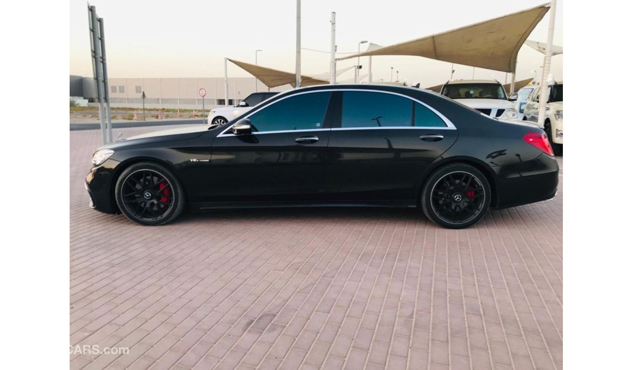 مرسيدس بنز S 550 (Mercedes Benz 2015 S550 (S63 AMG original kit -AMERICAN GCC