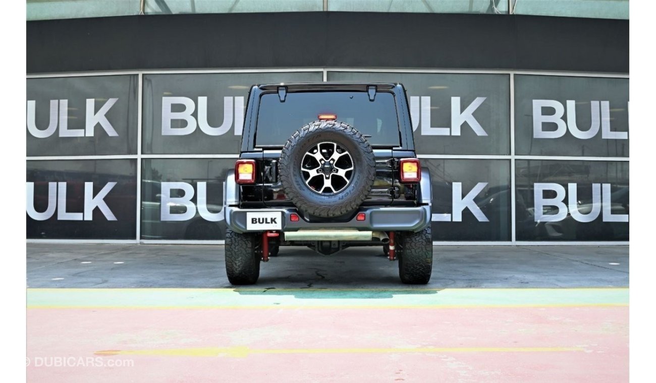 Jeep Wrangler Jeep Wrangler Rubicon - Original Paint - Big Screen - AED 3,652 Monthly Payment - 0% DP