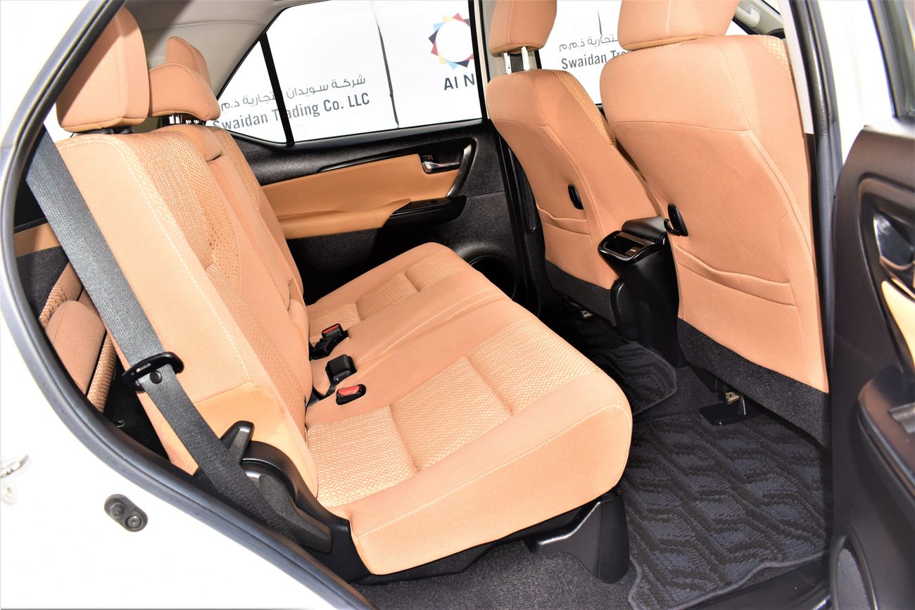 Toyota Fortuner AED 1439 PM | 2.7L EXR 4WD GCC DEALER WARRANTY