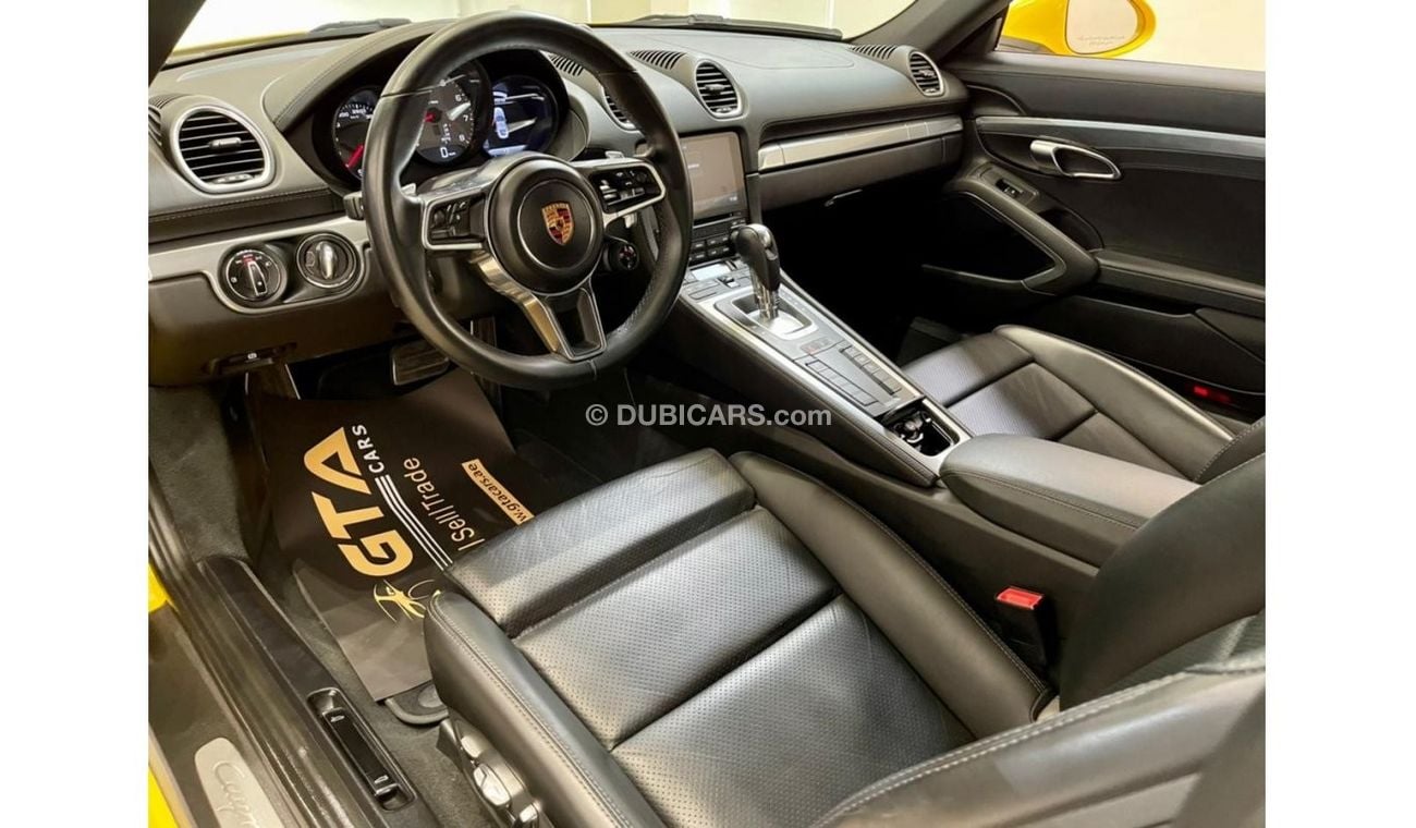 Porsche 718 Cayman 2018 Porsche Cayman S, Full Porsche History, Porsche Warranty, Low Kms, GCC
