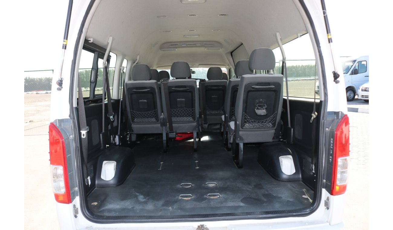 تويوتا هاياس TOYOTA HIACE HI ROOF PASSENGER BUS 2014 WITH GCC SPECS