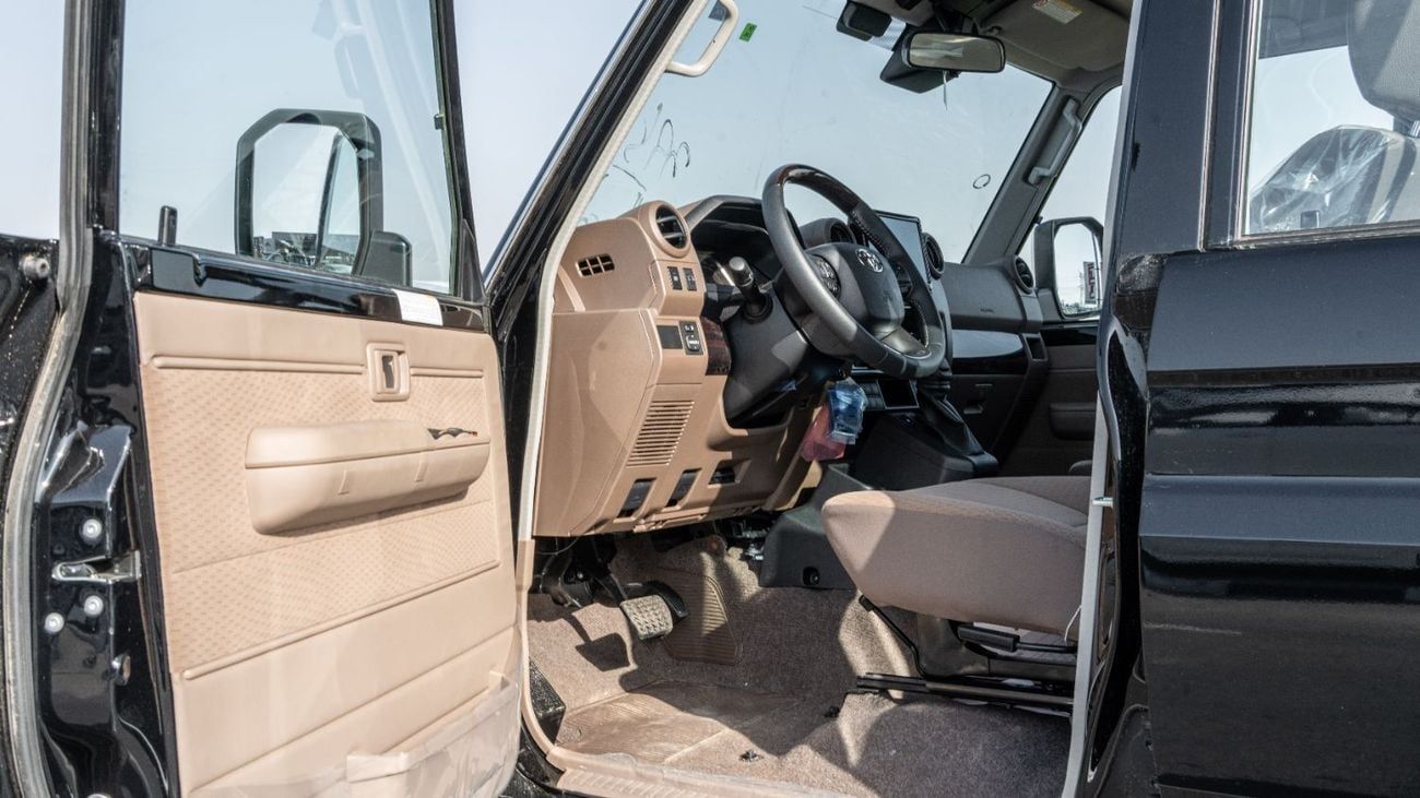 Toyota Land Cruiser 70 2026 Toyota Land Cruiser LC76 4.0L AT Petrol (Black-Brown) Mid Option