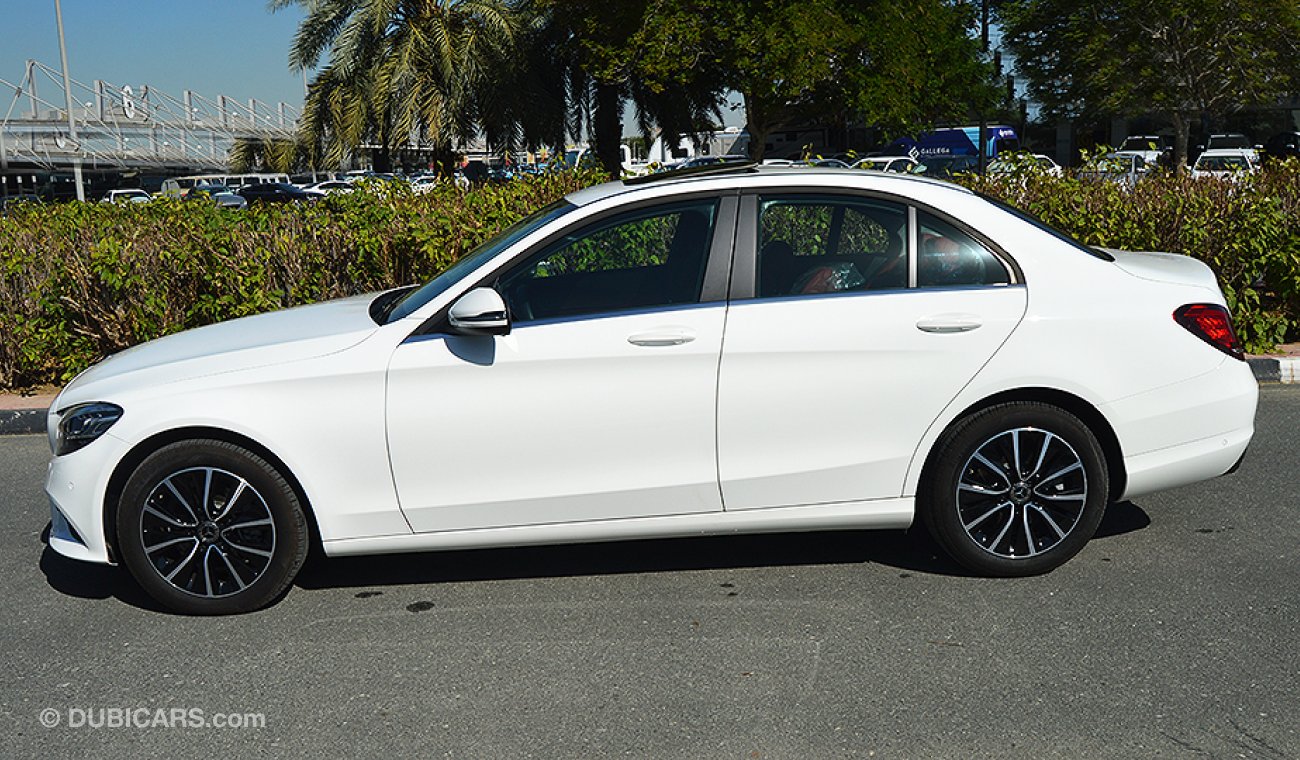 Mercedes-Benz C200 2019 AMG, GCC, I-4 Engine, 0km with 3 Years or 100,000km Warranty