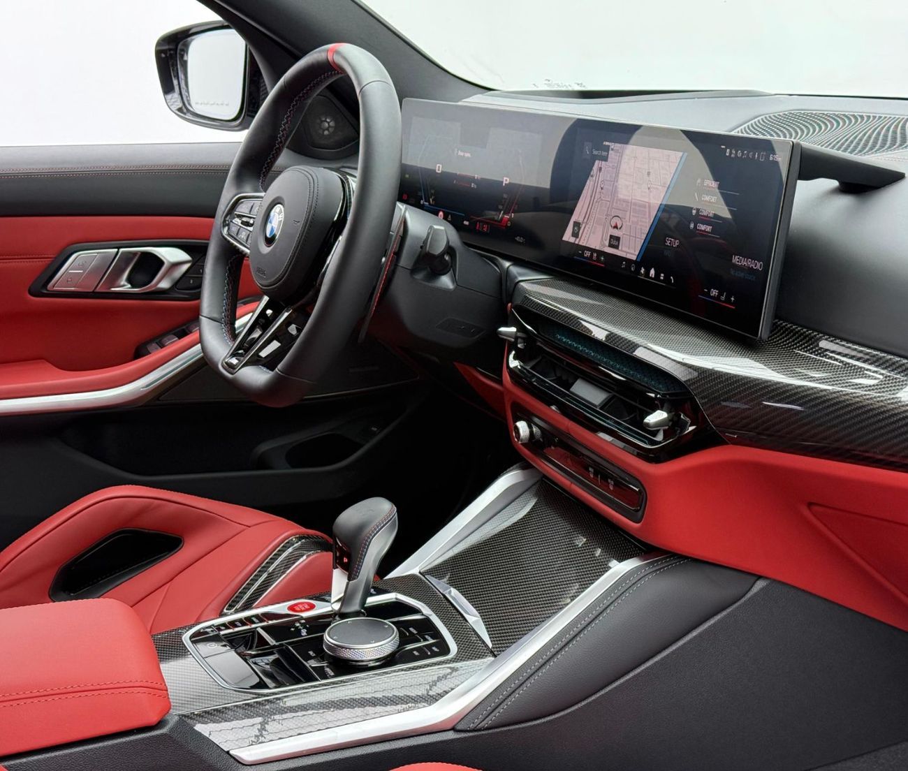 بي أم دبليو M3 2025 BMW M3 Competition, 2030 BMW Warranty + Service Pack, Full Service History, Low Km, GCC